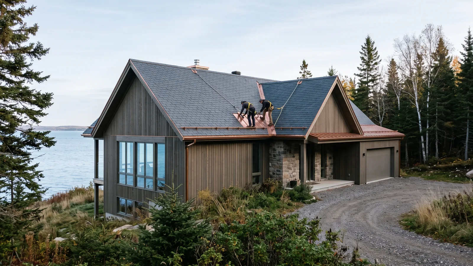 Travaux de toiture résidentielle à Sept-Îles, Québec