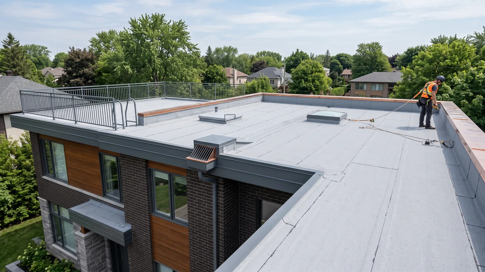 Travaux de toiture résidentielle à Cantley, Québec
