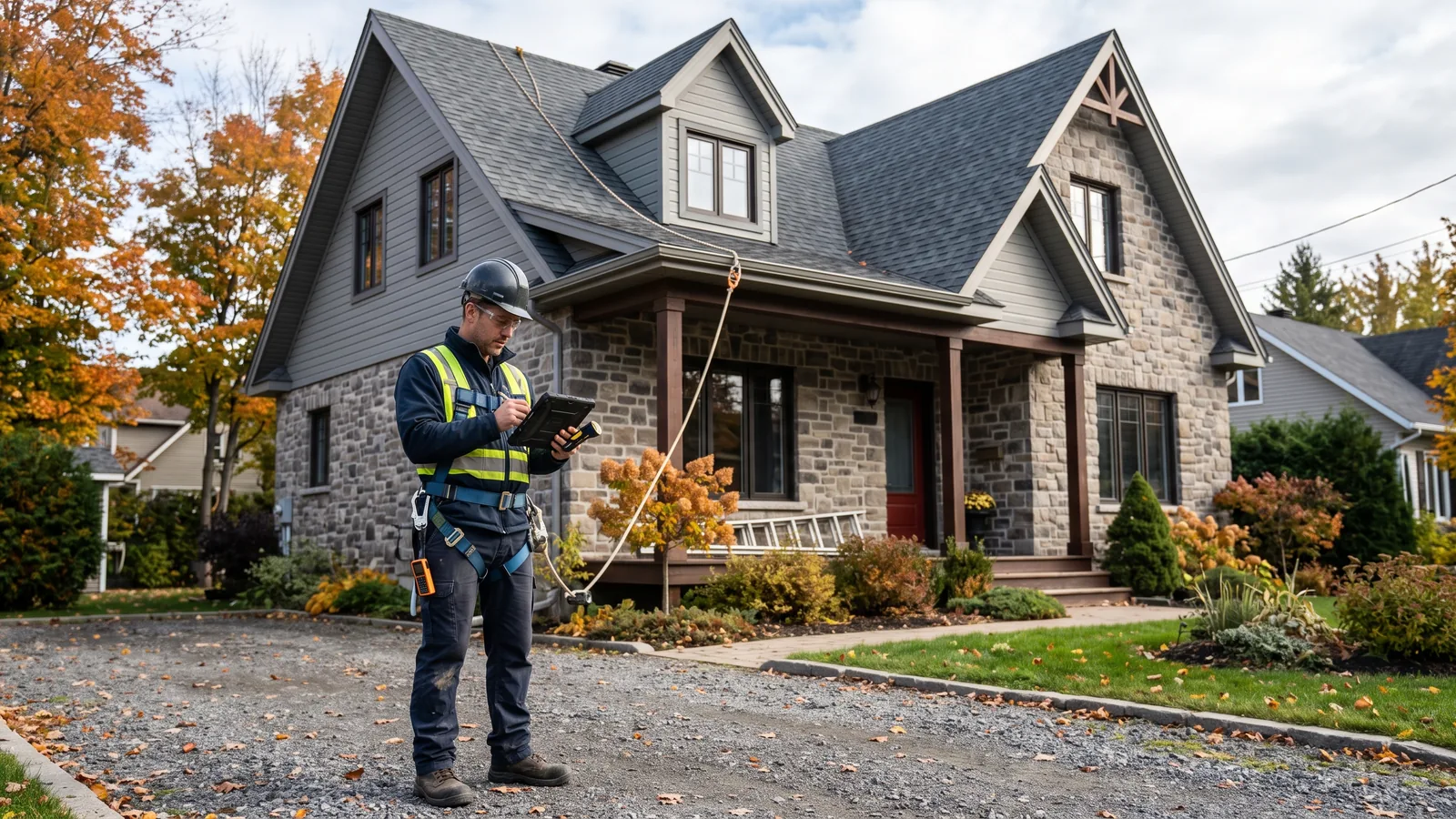 Travaux de toiture résidentielle à Warwick, Québec